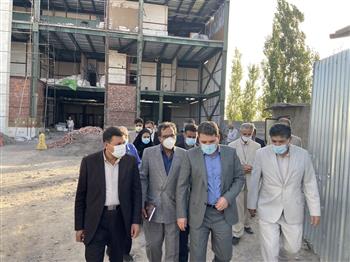 استاندار کرمان از روند ساخت مرکز پرتودرمانی بیماران سرطانی بازدید کرد