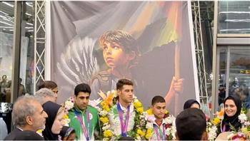 ورزشکاران کرمانی مسابقات هانگژو مدال خود را به کودکان غزه اهدا کردند