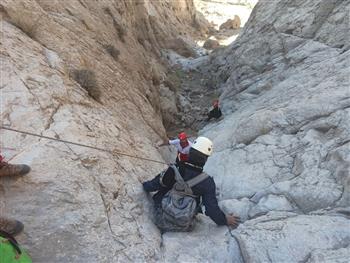 سه فرد گرفتار در یکی از کوه‌های کرمان نجات یافتند