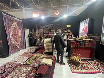 پانزدهمین نمایشگاه سراسری صنایع دستی در سیرجان افتتاح شد