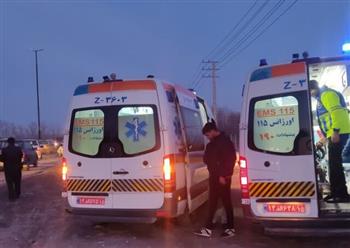 تصادف در محور کرمان - زرند ۷ مصدوم برجای گذاشت