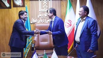انعقاد تفاهم نامه همکاری فی مابین شهرداری و دانشگاه علوم پزشکی در رفسنجان