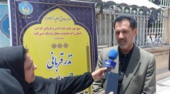 توزیع 288 راس گوسفند در استان کرمان ذبح قربانی