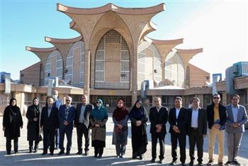 بازدید نماینده هیئت دولت از دانشکده فنی و مهندسی دانشگاه شهید باهنر کرمان