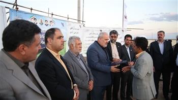 شهرک تخصصی انرژی خورشیدی راین کرمان با حضور وزیر صمت افتتاح شد