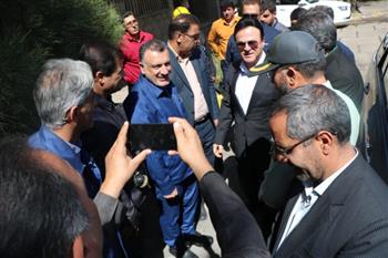 بازدید معاون وزیر تعاون، کار و رفاه اجتماعی از معادن زغالسنگ کرمان