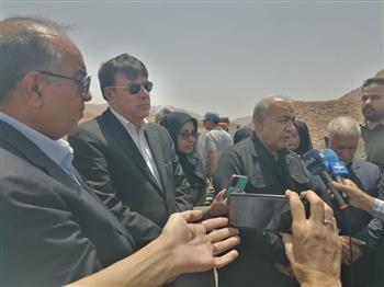 بازدید معاون وزیر راه و شهرسازی از پروژه بهسازی و احداث باند دوم محور کرمان راور دیهوک