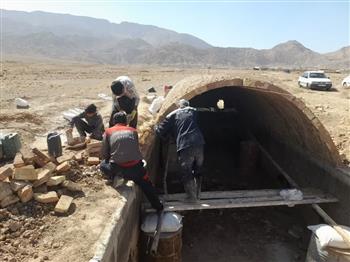 پایان مرمت سه آب‌انبار عشایری در راور تا اواسط اسفندماه