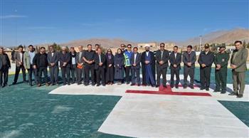 افتتاح پد بالگرد بیمارستان ابوحامد کوهبنان