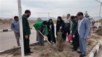 از مهر مادر تا مهر طبیعت؛ برگزاری پویش ملی نهال‌کاری در استان کرمان