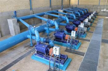 توسعه شبکه توزیع آب استان کرمان