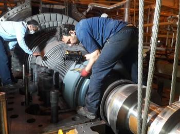 شتاب در تعمیرات نیروگاه شهید سلیمانی کرمان