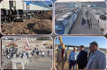 ساخت یک راه امن در دل ریل‌ها؛ زرند صاحب زیرگذری شد که ۴۸ ساعته جان گرفت