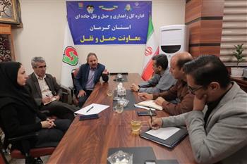 برگزاری جلسه برنامه‌ریزی پویش ملی سلامت رانندگان در راهداری کرمان