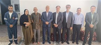 تکریم از خانواده همکار بازنشسته شرکت توزیع نیروی برق جنوب استان کرمان به مناسبت روز پرستار