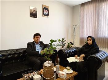 دیدار مدیرکل امور عشایر شمال استان کرمان با مدیرکل ارتباطات و فناوری اطلاعات استان کرمان