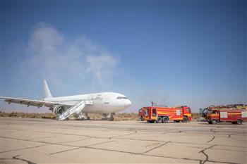 برگزاری تمرین کامل طرح اضطراری در فرودگاه کرمان