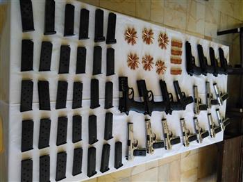 انهدام باند قاچاق سلاح در رابر