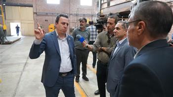بازدید بازرس کل قضائی استان کرمان از سه واحد تولیدی و دانش‌بنیان شهرک صنعتی سدید