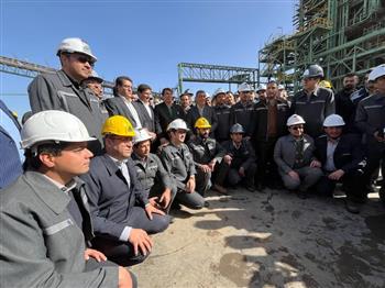 افتتاح پروژه احیای مستقیم ۱/۷ میلیون تنی مگامدول شرکت جهان فولاد