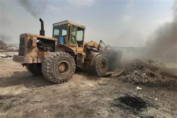 کشف و تخریب کوره زغال‌ غیرمجاز در محمدآباد میثم شهرستان رفسنجان