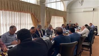 برگزاری جلسه مهندس حائری با مدیران صنعت برق استان کرمان