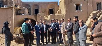 بازدید مدیرکل میراث فرهنگی از واحد بوم‌گردی یزدانشهر با تأکید بر توسعه گردشگری منطقه