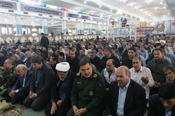 برگزاری آیین تشییع پیکر پاک شهدای جنگ تحمیلی اسرائیل به ایران در محل مصلای امام...