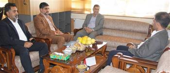 تأکید بر توسعه همکاری‌ها در دیدار مدیرکل فرودگاه‌های استان کرمان با مدیرعامل توزیع برق شمال