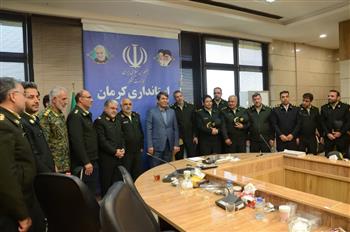 دیدار فرمانده انتظامی استان و معاونان پلیس استان با استاندار