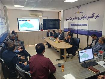 بازدیدمدیرکل دفترمهندسی وراهبری شرکت توانیر، از دستاوردها و اقدامات شرکت توزیع برق شمال استان کرمان