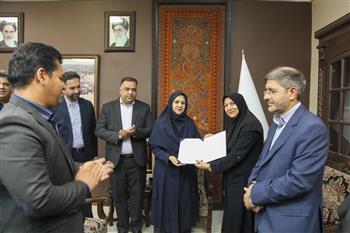 معارفه سرپرست معاون صنایع‌دستی کرمان