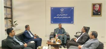 دیدار مدیر سازمان تعاون روستایی استان کرمان با مدیرکل دفتر هماهنگی امور اقتصادی استانداری