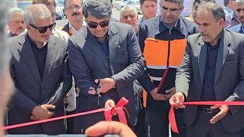 برگزاری بهرهبرداری پروژه بهسازی و روکش آسفالت محور عباسآباد امین رفسنجان