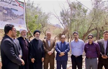عملیات اجرایی محور گردشگری روستای بندر بخش چترود آغاز شد